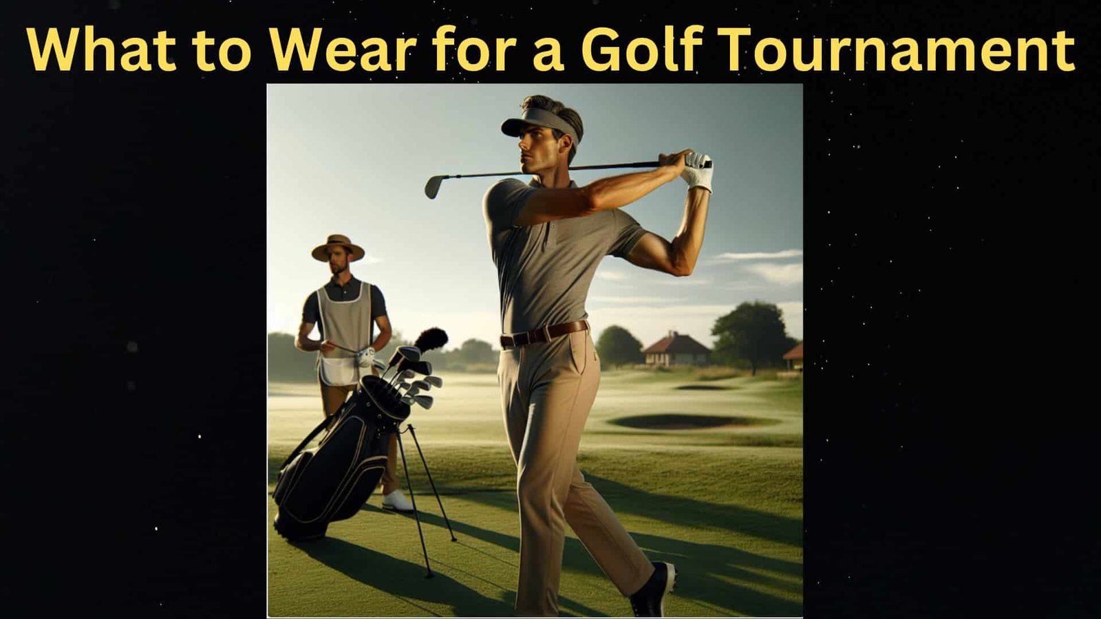What to Wear for a Golf Tournament: Expert Tips