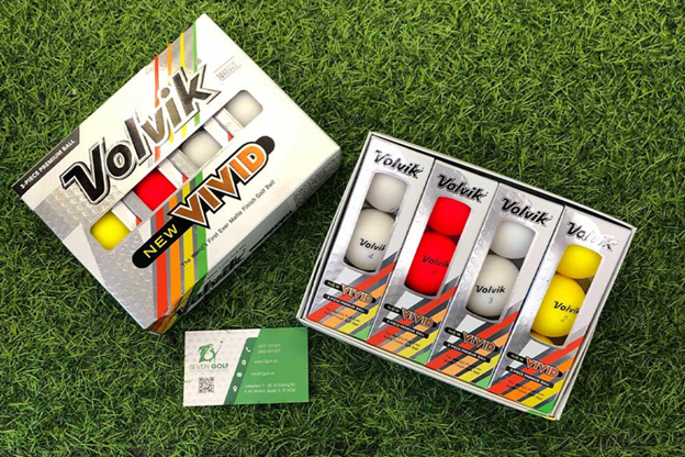 volvik vivid 3 golf balls for low vision golfers