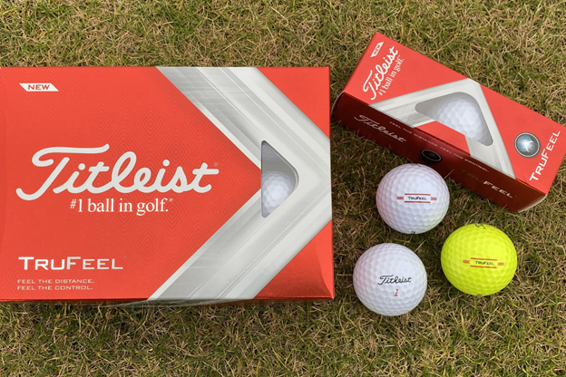 Titleist Golf balls with white and yellow balls