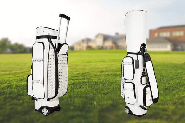 Langwei Golf Club Cart Bag for Women in golf course