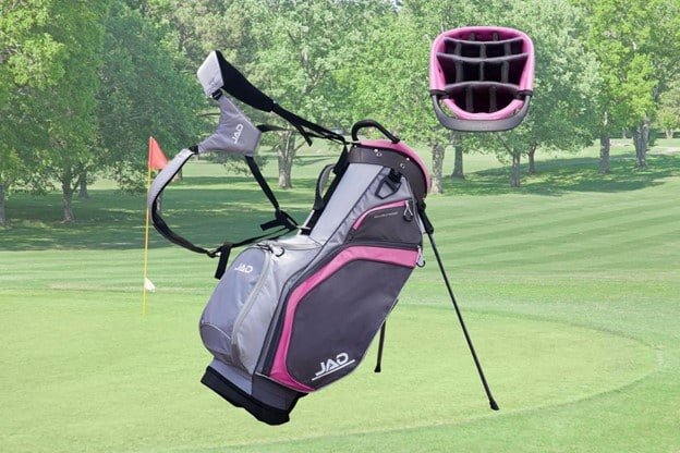 JAD PRO Premium Everyday Golf Women Bag lightweight pink color