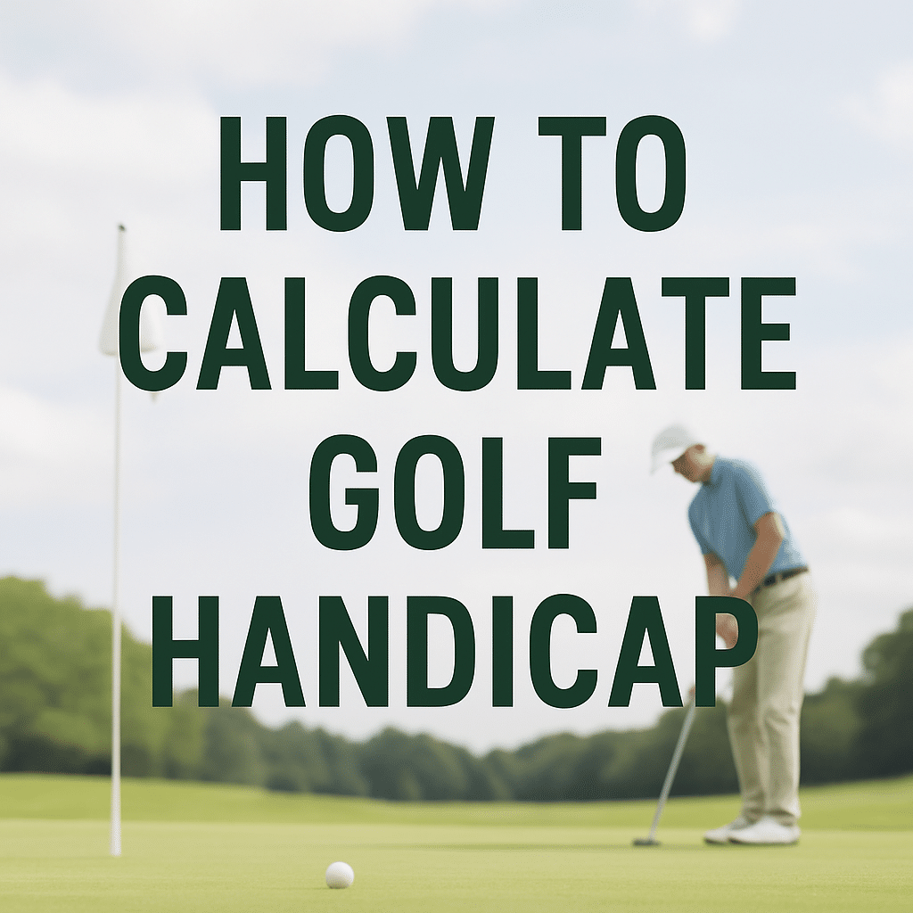 How to Calculate Golf Handicap
